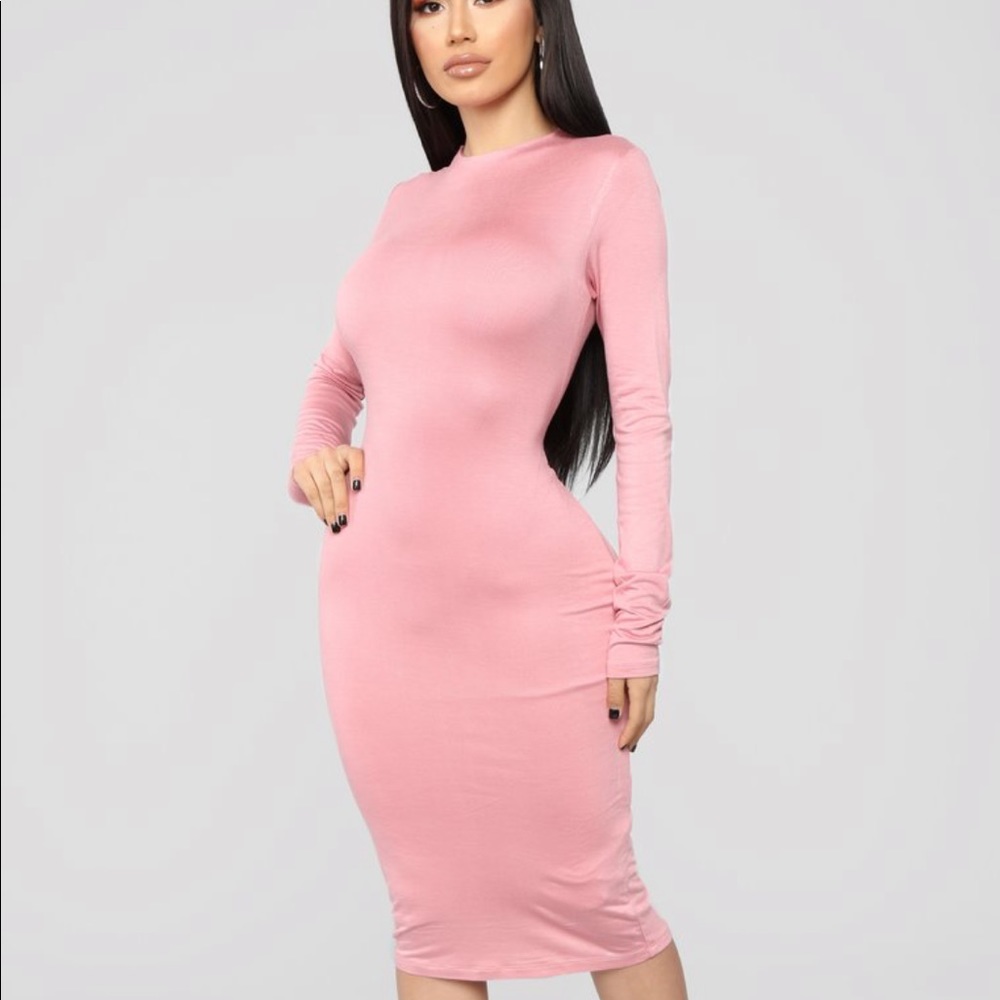 Fashion Nova Kora Midi Dress